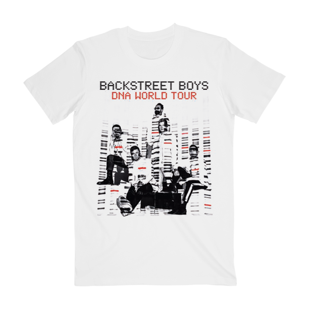 DNA '22 Tour White Tee – Backstreet Boys Store