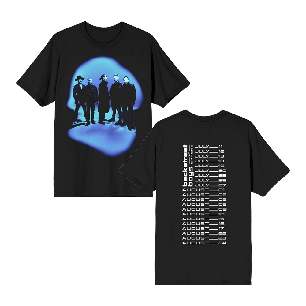 Black Denim Glow Photo Tee