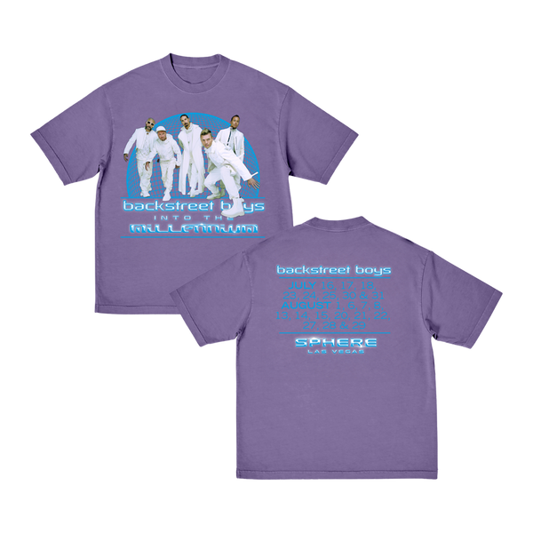 Into the Millennium Summer 2026 Itinerary Tee - ONLINE EXCLUSIVE