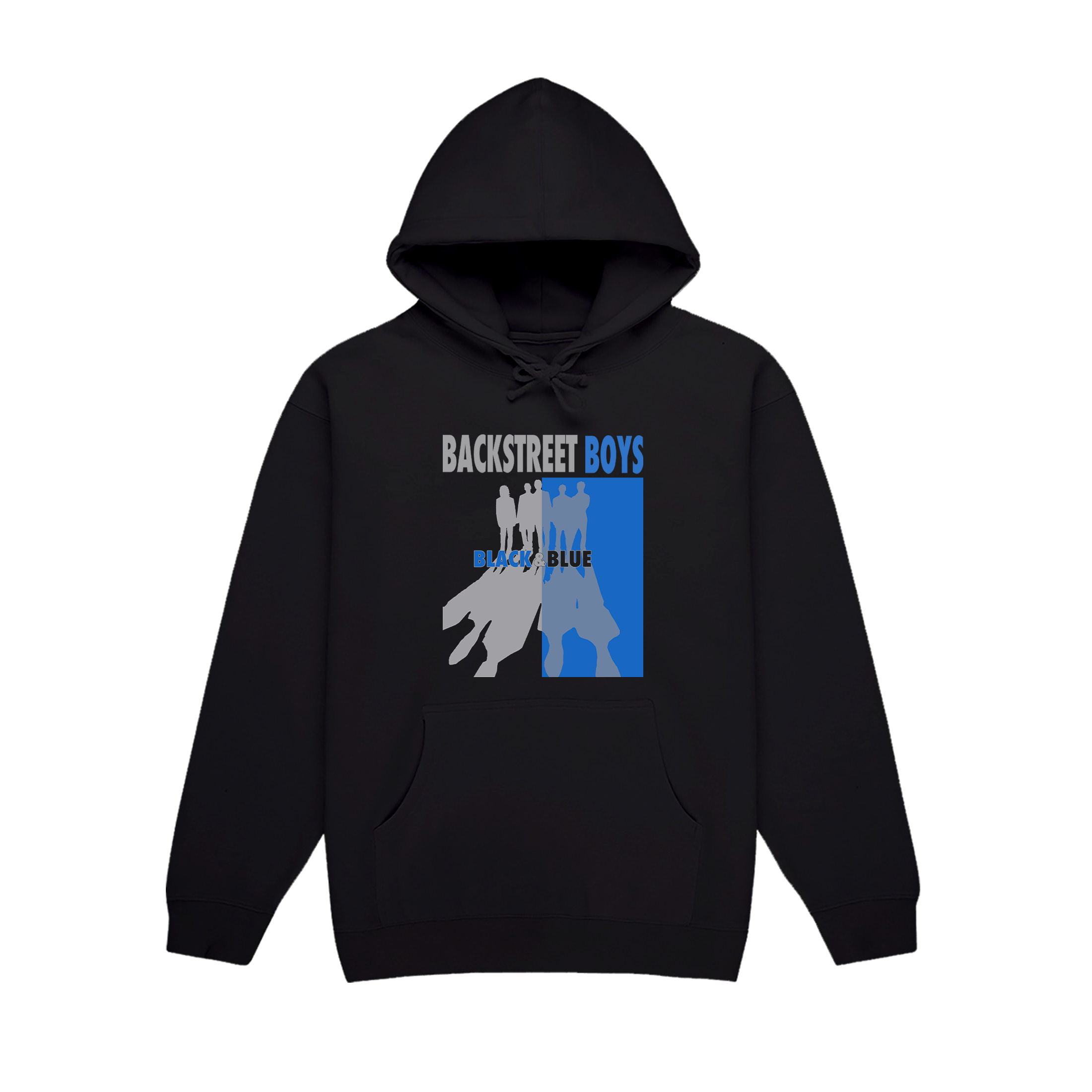 Black & Blue Silhouette Hoodie (PRE-ORDER)