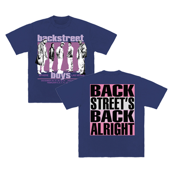 Backstreet's Back Into the Millennium Tee (Online Exclusive) (PRE-ORDER)
