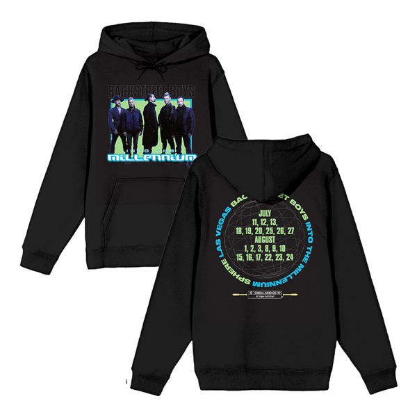 Official BSB Store - Into the Millennium Date Back Hoodie