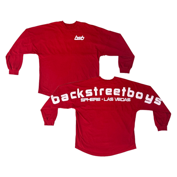 Into The Millennium Spirit Jersey - Jumbo Text Red (PRE-ORDER)