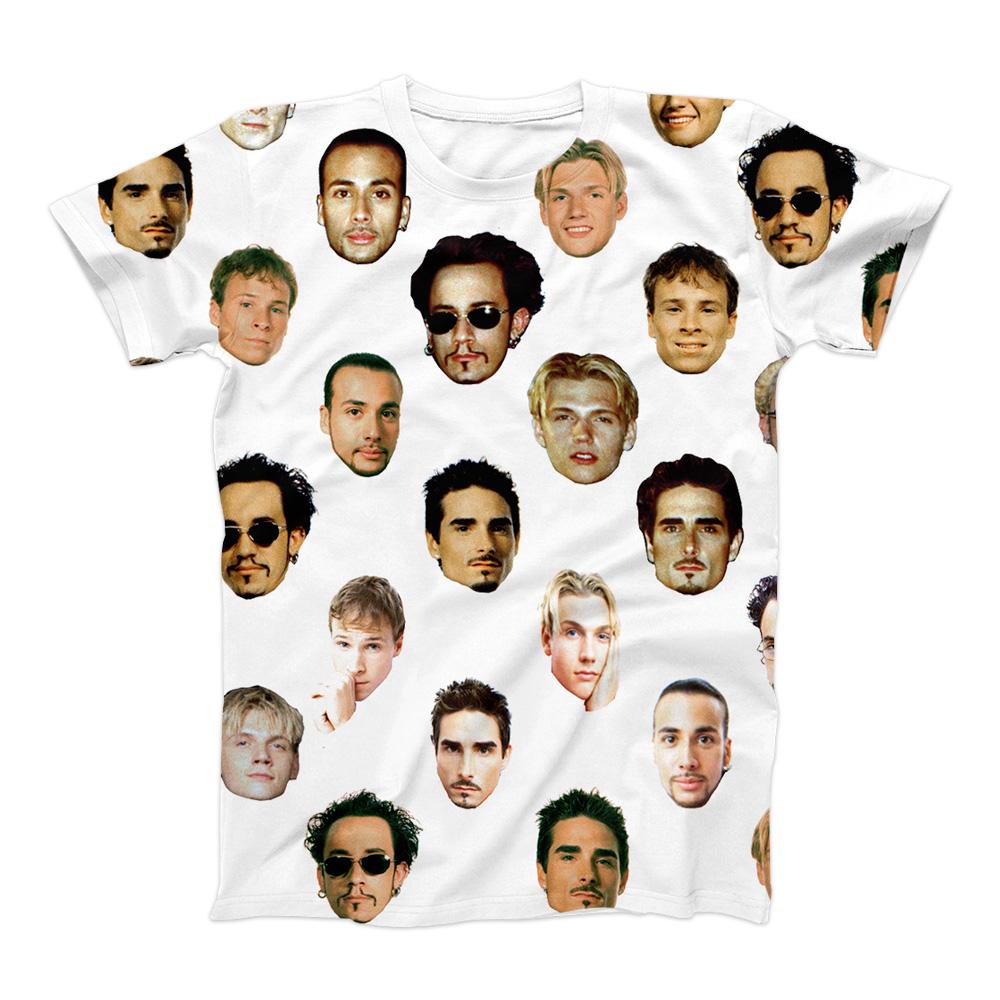 Checkerboard Faces Tee – Backstreet Boys Store