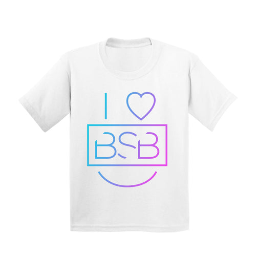 Gradient I Heart BSB Youth Tee