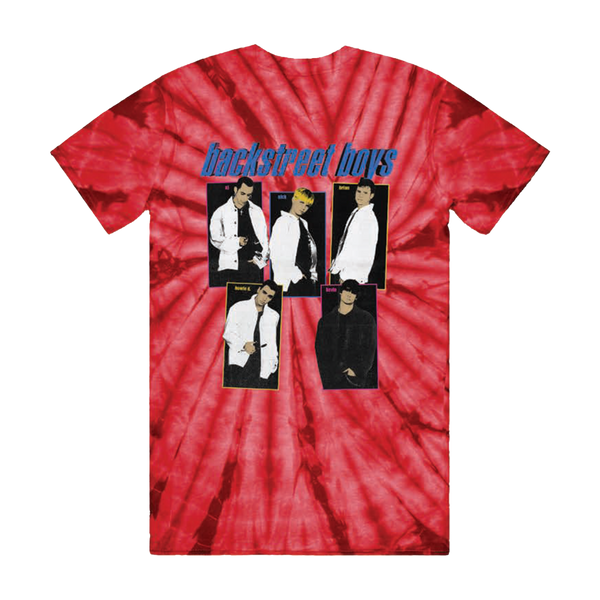 90's Color Block Graphic Tee – Backstreet Boys Store